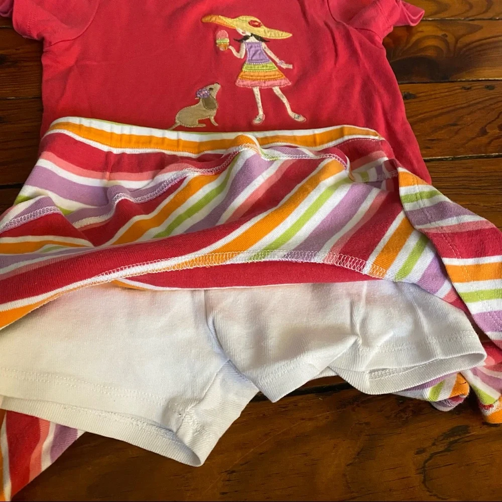 Gymboree pink green